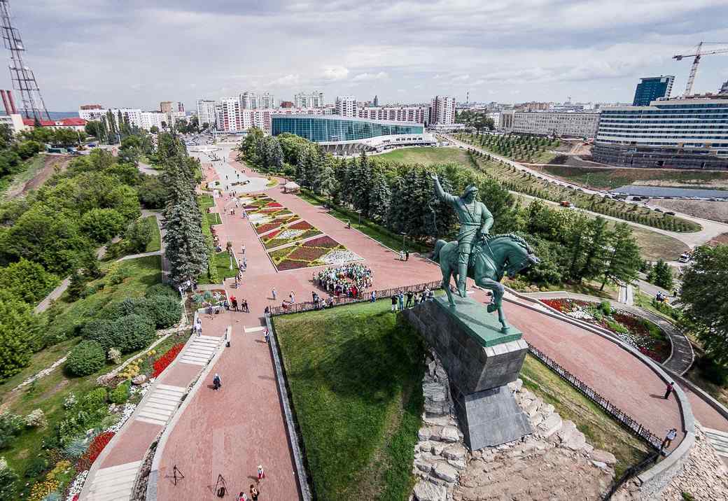 Памятник Салавату Юлаеву в Уфе